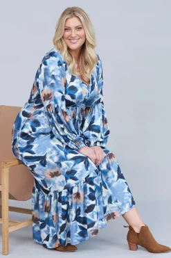 Online Carolina Isla Long Sleeve Dress