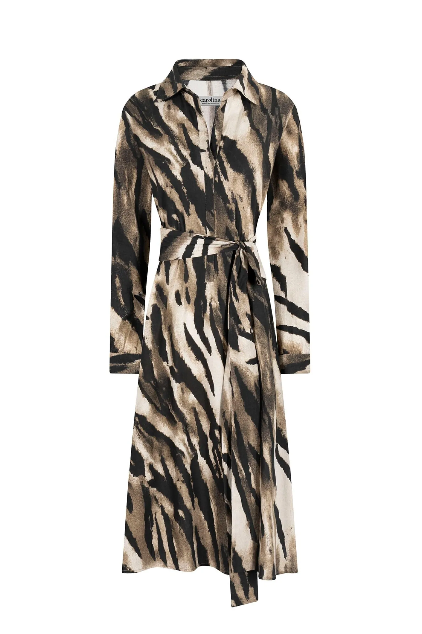 Outlet Carolina Jasira Long Sleeve Dress