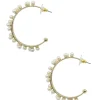 Best Carolina Jasmyne Pearl Earrings Gold