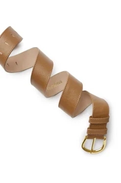 Cheap Carolina Jeans Belt Tan Soft Leather