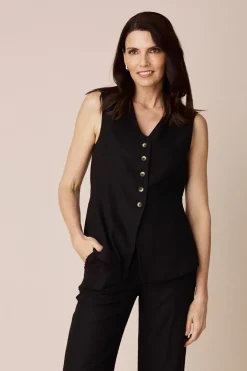 Discount Carolina Jocelyn Vest Black-Pre Order