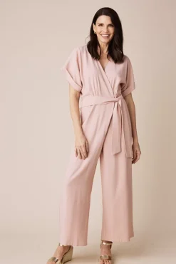Hot Carolina Jude Jumpsuit Blush-Pre Order