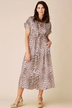 Shop Carolina Karina Animal Print Dress-Pre Order