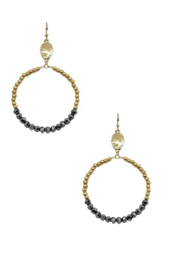 Discount Carolina Katherine Earrings Charcoal