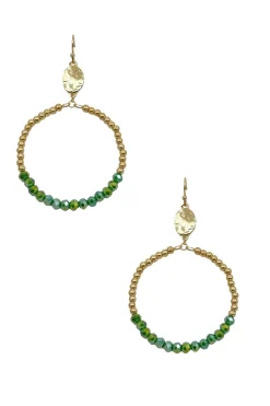 Cheap Carolina Katherine Earrings Emerald
