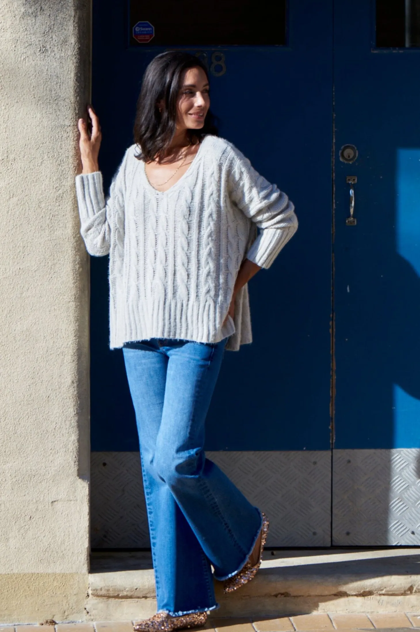 Sale Carolina Katrina Jumper Light Grey