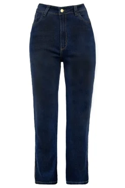 Shop Carolina Katya Jeans Dark Denim Blue High Rise