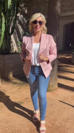 Fashion Carolina Kirsten Jacket Blush