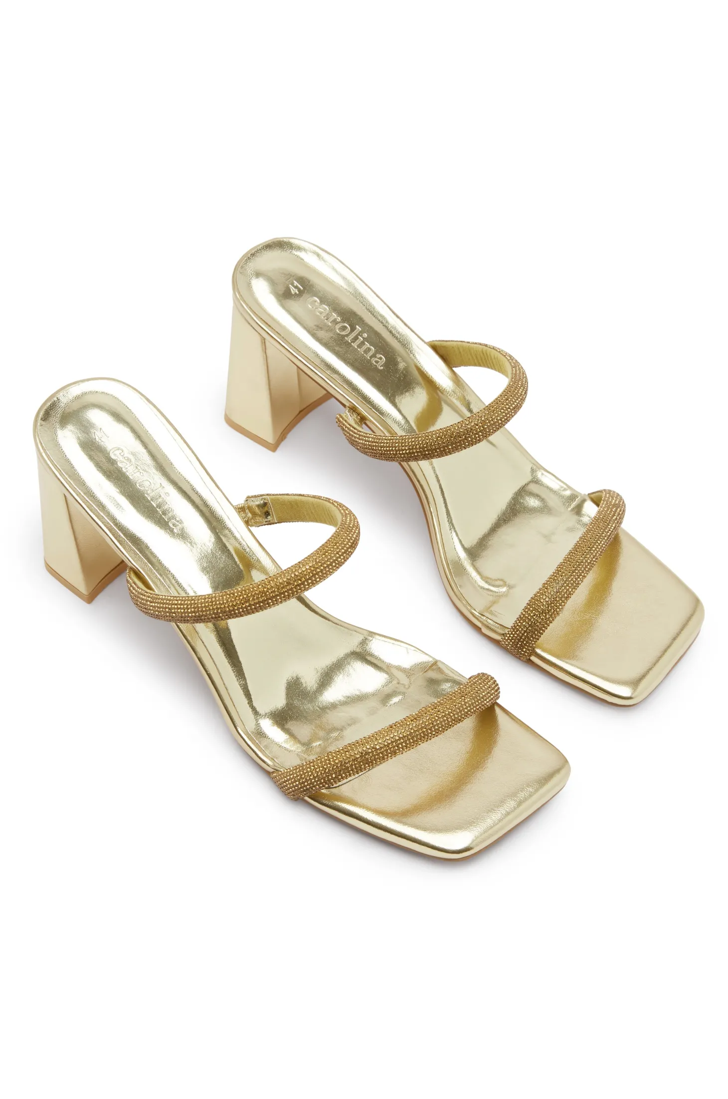 Discount Carolina Krissy Heels Gold