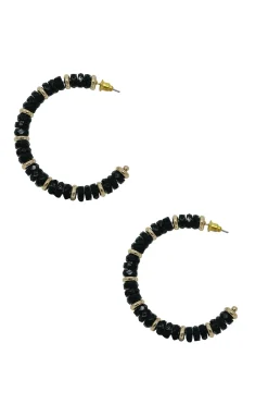 Hot Carolina Kyra Earrings Black