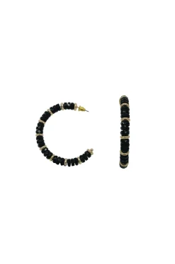Hot Carolina Kyra Earrings Black