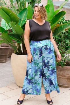 Hot Carolina Laila Wide Pants Navy