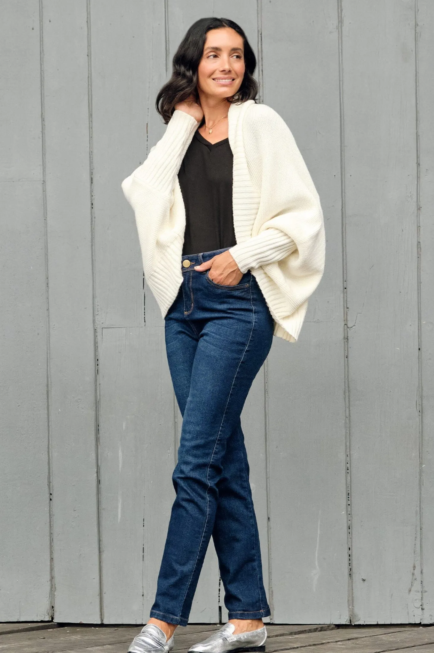 Clearance Carolina Leanne Cardigan Cream