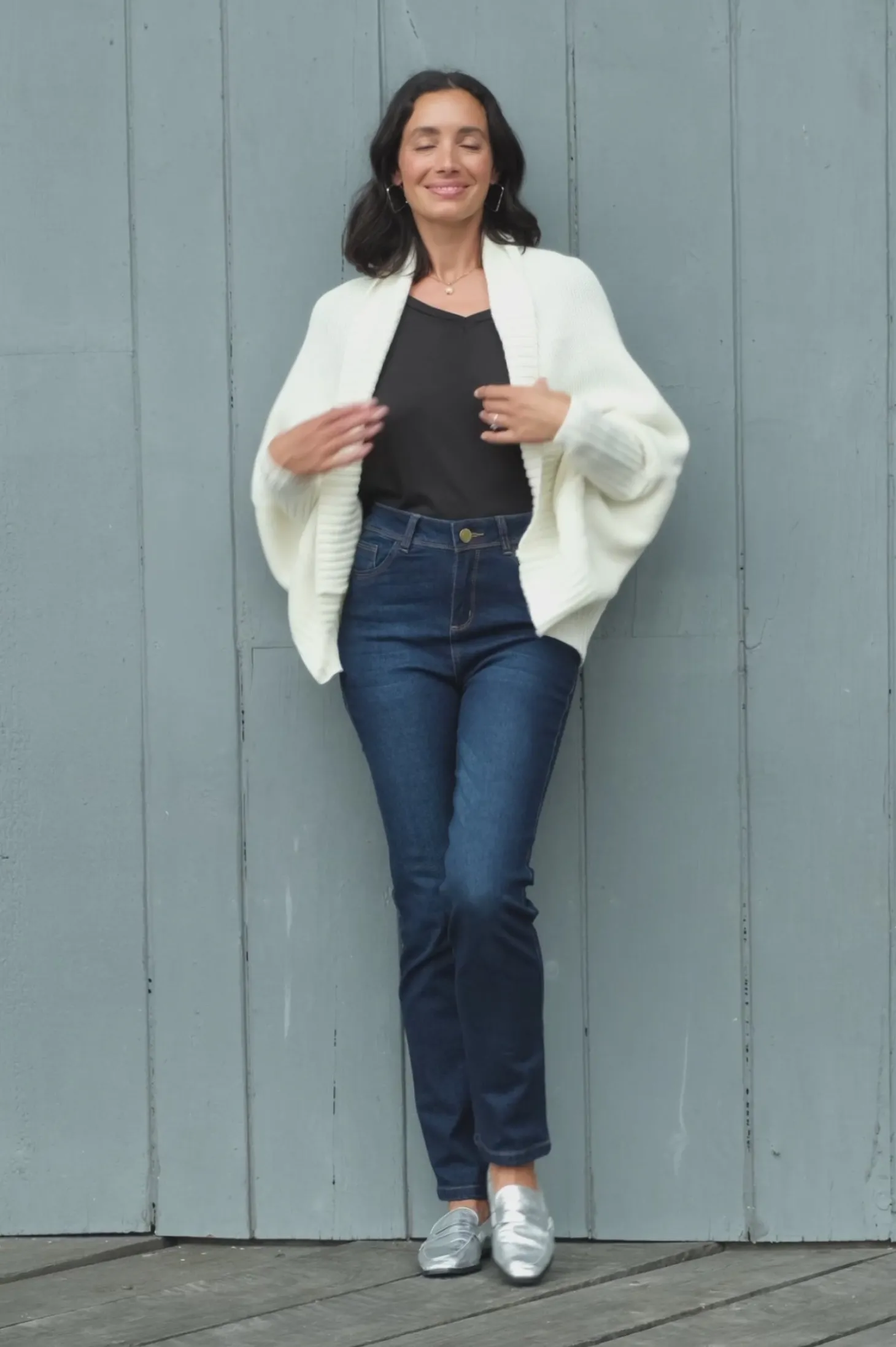 Clearance Carolina Leanne Cardigan Cream