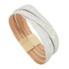 Fashion Carolina Leena Bracelet Set Metallic