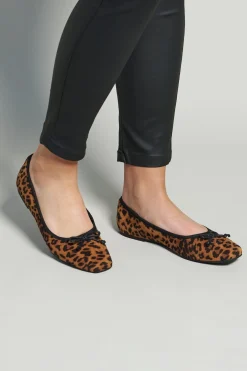 Best Sale Carolina Lenora Ballet Flats Animal Print