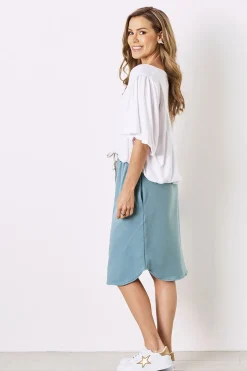 New Carolina Loungewear Skirt Aloe