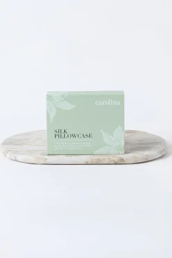 Sale Carolina Lyla Silk Pillow Case White