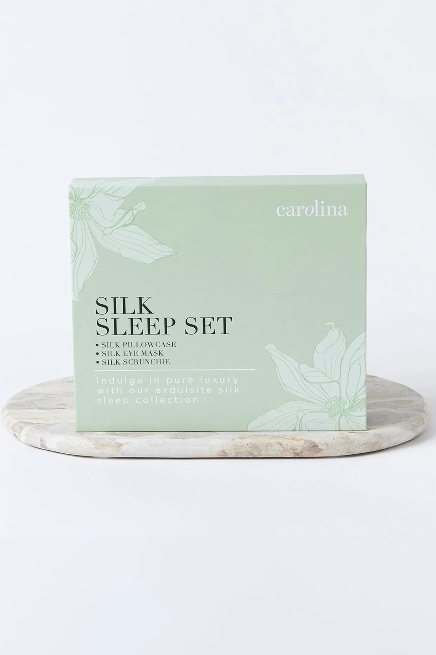 Cheap Carolina Lyla Silk Sleep Gift Set Taupe