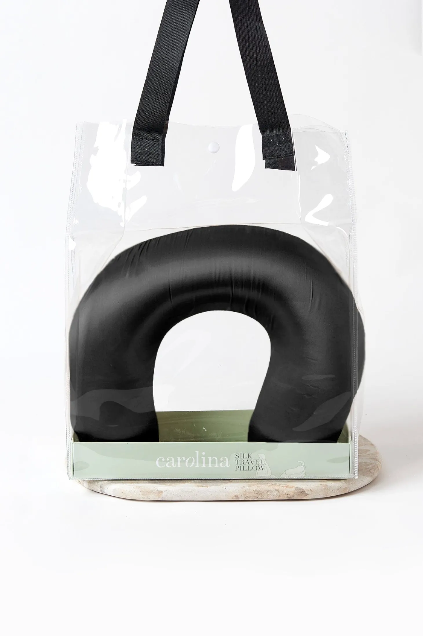 Fashion Carolina Lyla Travel Pillow Black