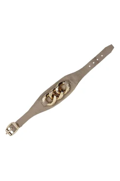 Store Carolina Madelyn Leather Bracelet Nude