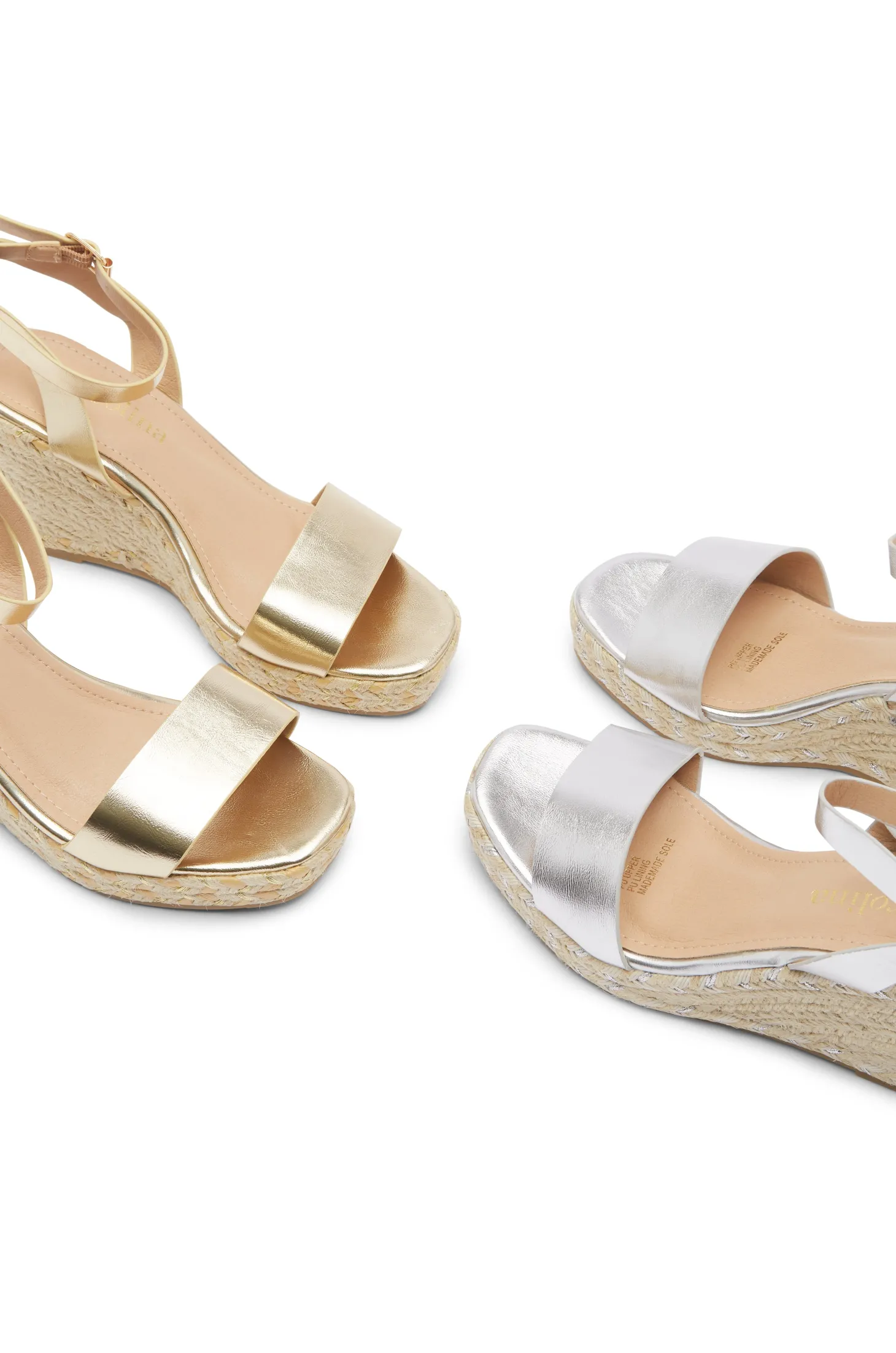 Online Carolina Madison Wedges Silver