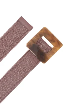 Store Carolina Mahana Elasticised Belt Mauve