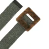 Shop Carolina Mahana Elasticised Belt Olive