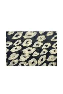 Discount Carolina Makena Modal Scarf Black with Gold