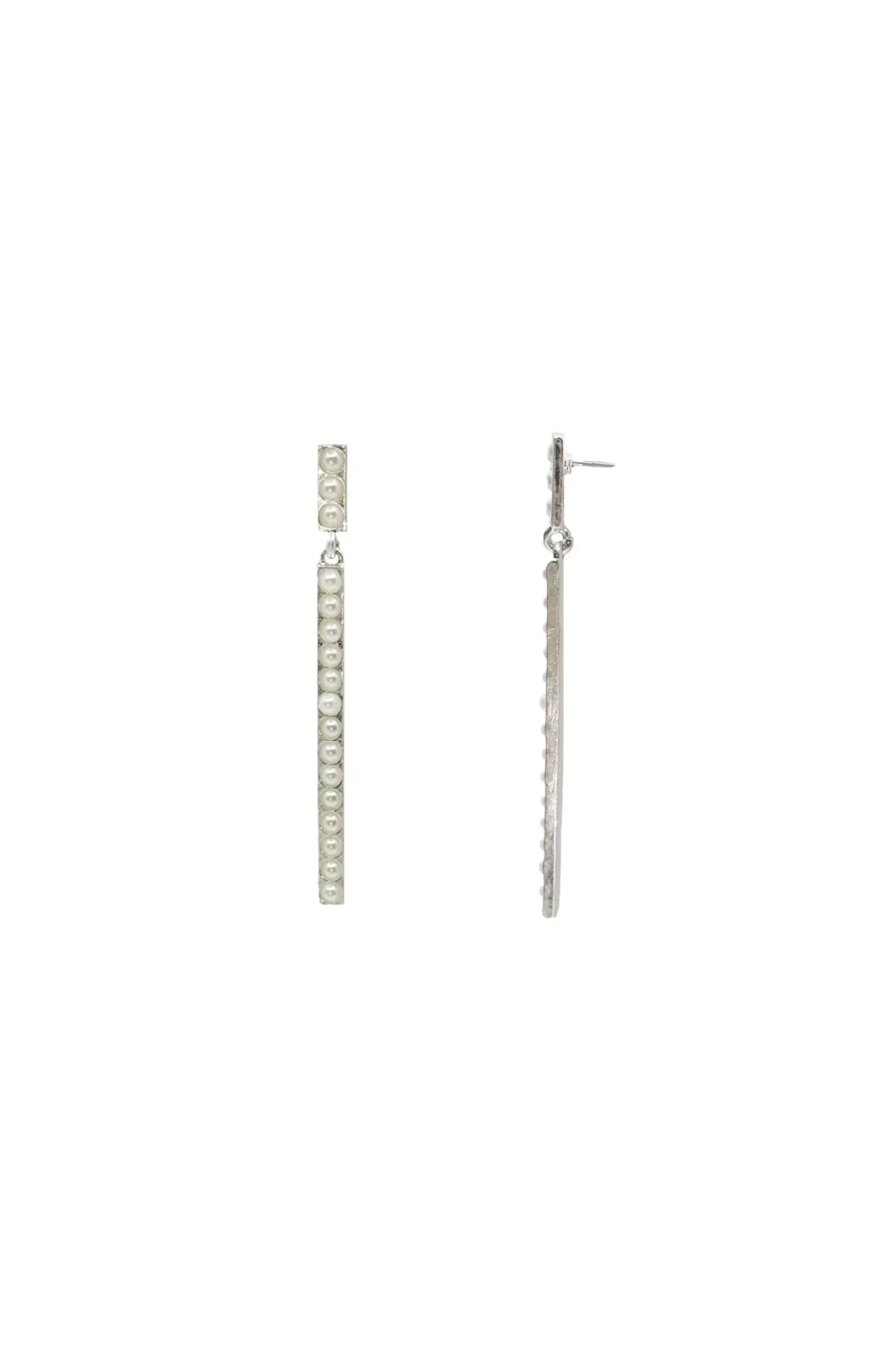 Online Carolina MaryEllen Pearl Earrings Silver