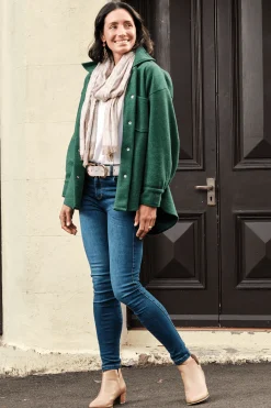 Online Carolina Matilda Jacket Forest Green
