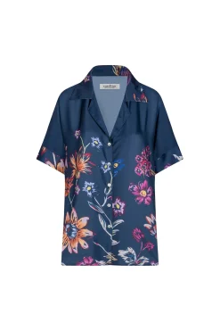 Clearance Carolina Maya Floral Short Sleeve Collared Shirt