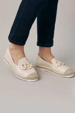 Best Sale Carolina Melissa Loafers Cream