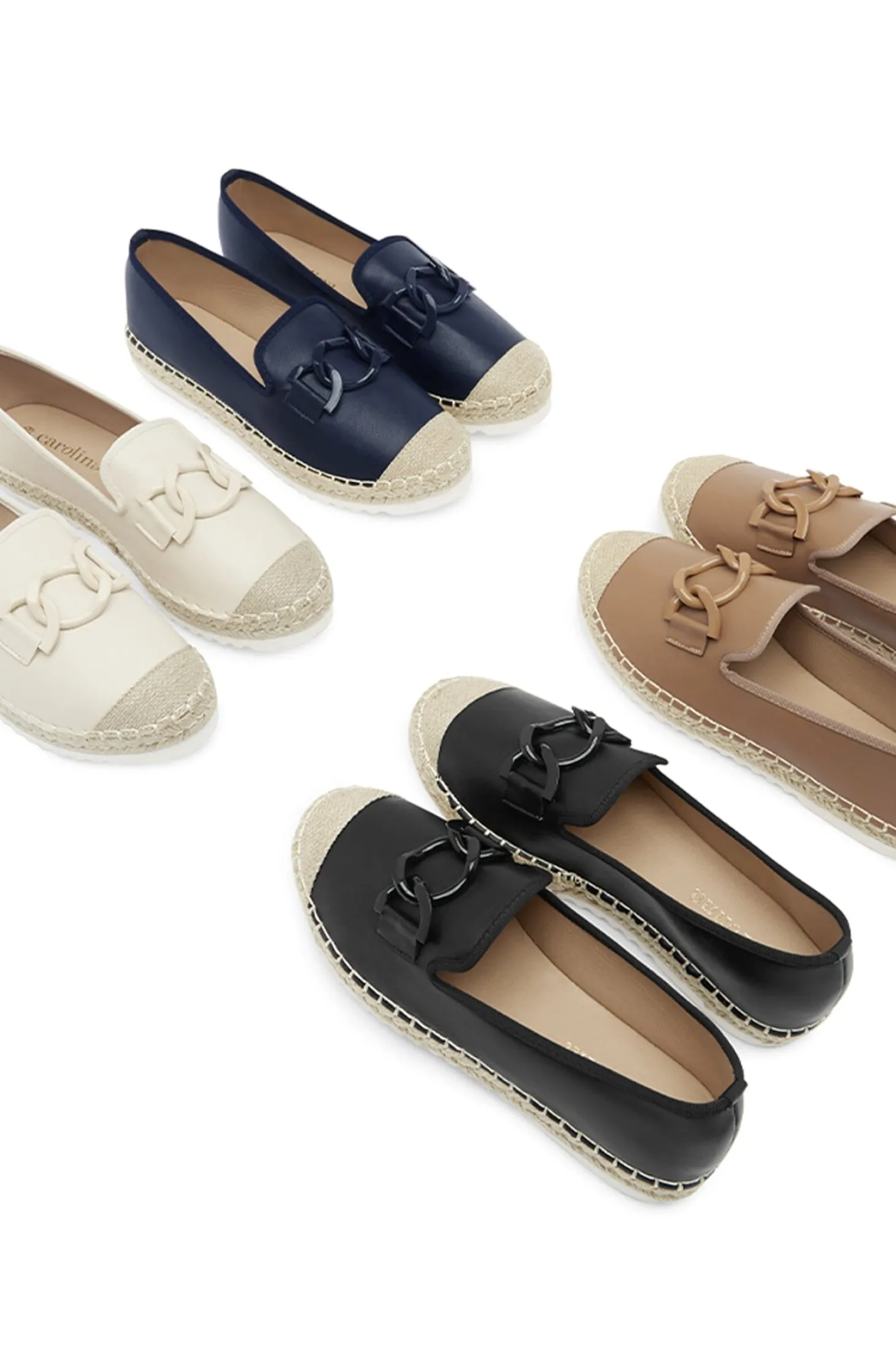 Best Sale Carolina Melissa Loafers Cream
