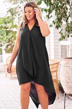 Shop Carolina Mila Dress In Black