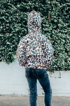 Shop Carolina MiniMe Kids Leopard Hoodie Jacket