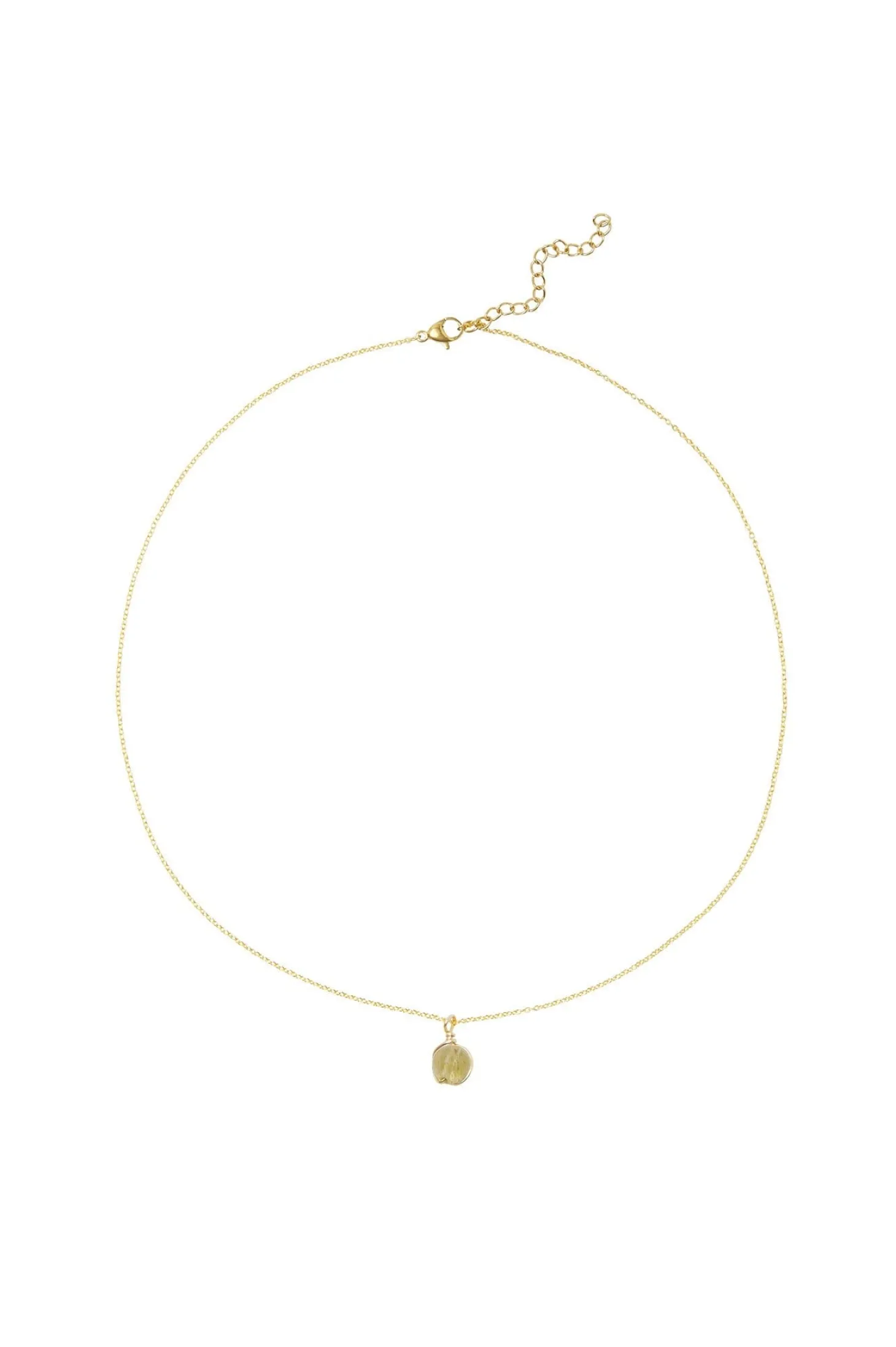 Clearance Carolina Miriam Necklace Champagne