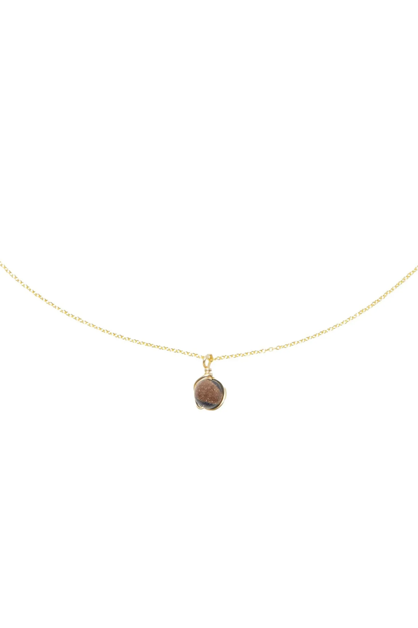 Hot Carolina Miriam Necklace Tortoise Gloss
