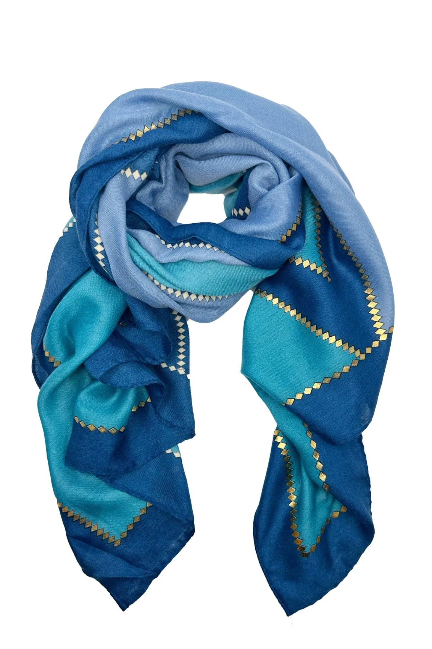 New Carolina Moira Scarf Blue