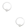 Fashion Carolina Morgan Earrings Silver