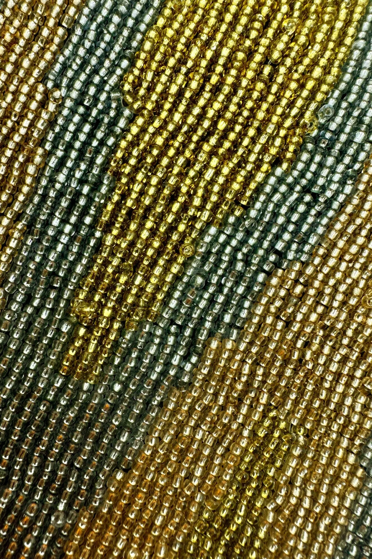 Shop Carolina Namira Sequinned Clutch Bag Gold/Silver