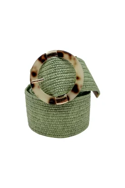 Cheap Carolina Nerida Belt Olive