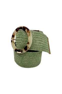 Cheap Carolina Nerida Belt Olive