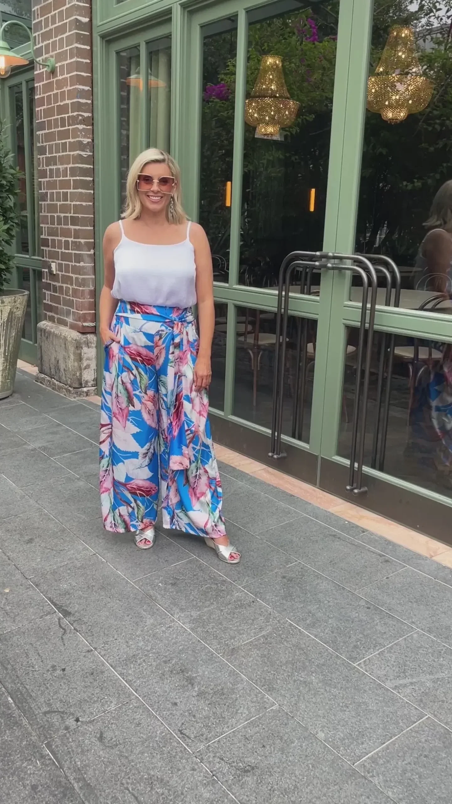 Cheap Carolina Nomi Palazzo Pants