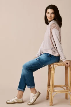 Outlet Carolina Oriana Light Knitwear Blush Shimmer