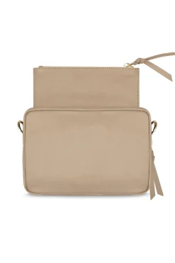 Fashion Carolina Philippa Leather Bag Nude
