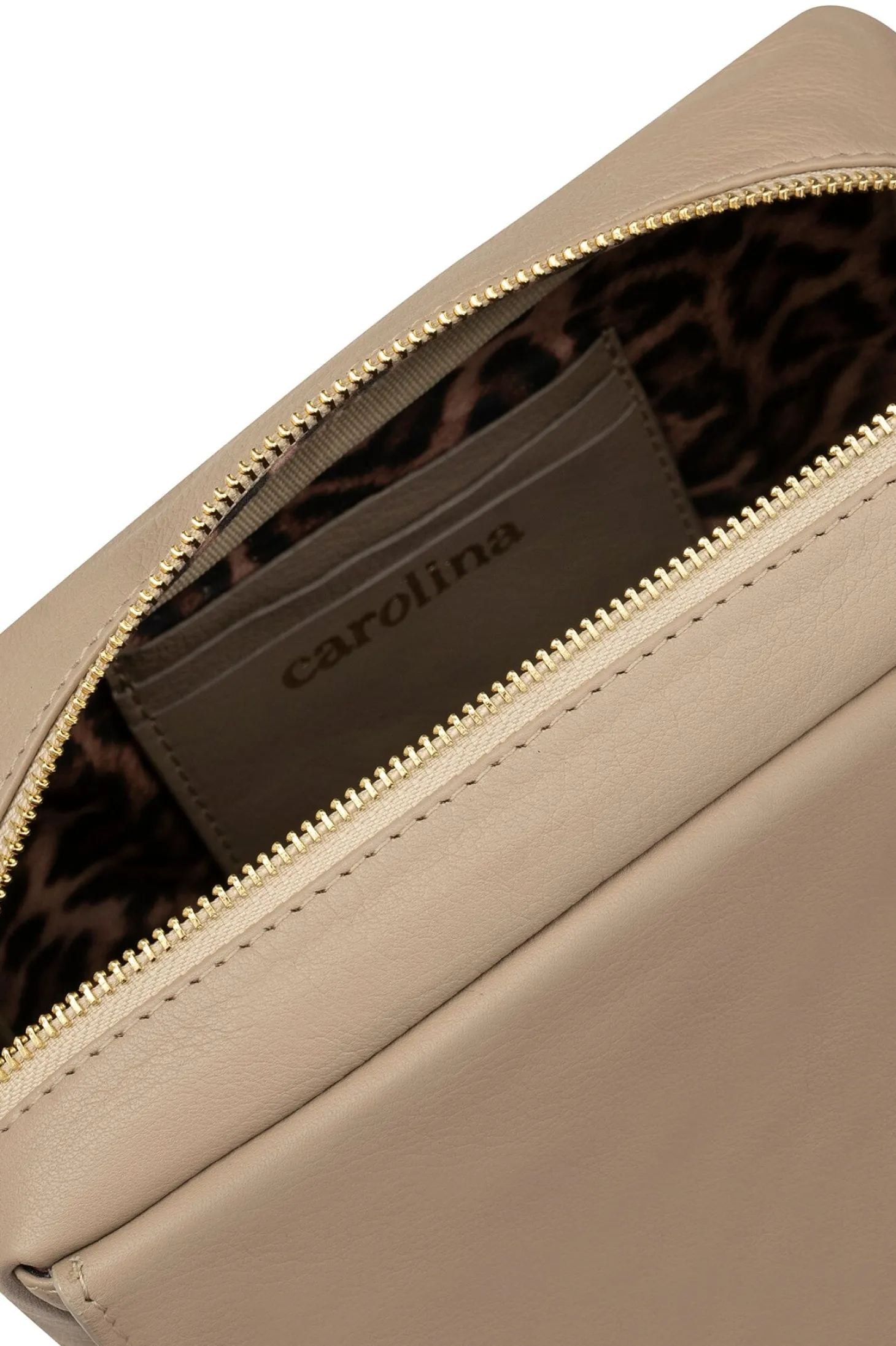 Fashion Carolina Philippa Leather Bag Nude