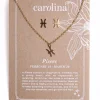 Cheap Carolina Pisces Zodiac Necklace & Earring Set