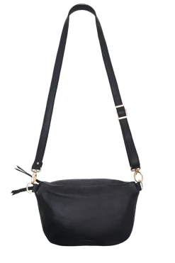 Online Carolina Ramona Leather Handbag Black
