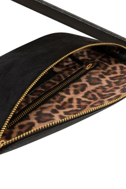 Store Carolina Ramona Leather Handbag Black Cowhide